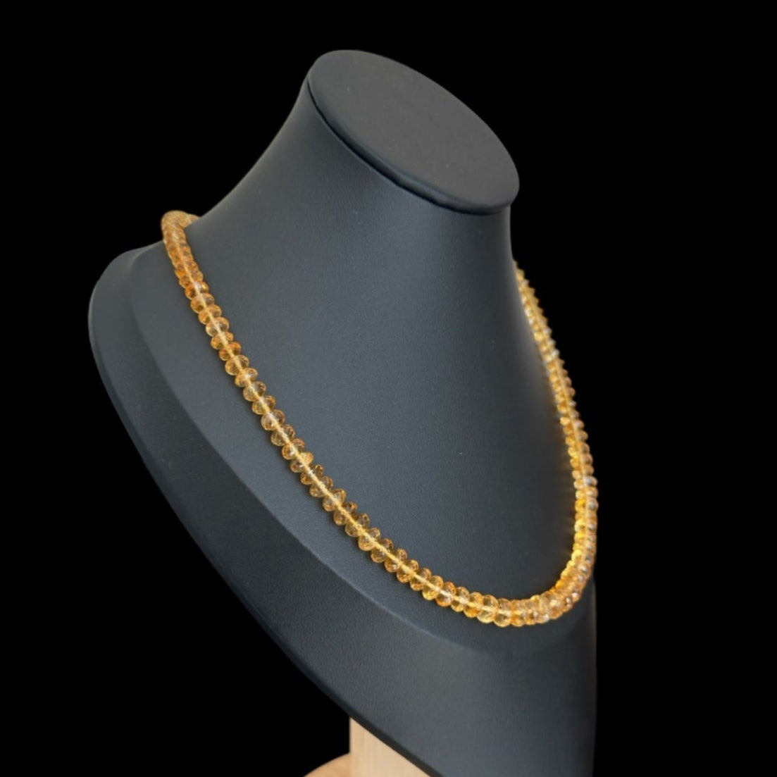 Collar Citrino Natural
