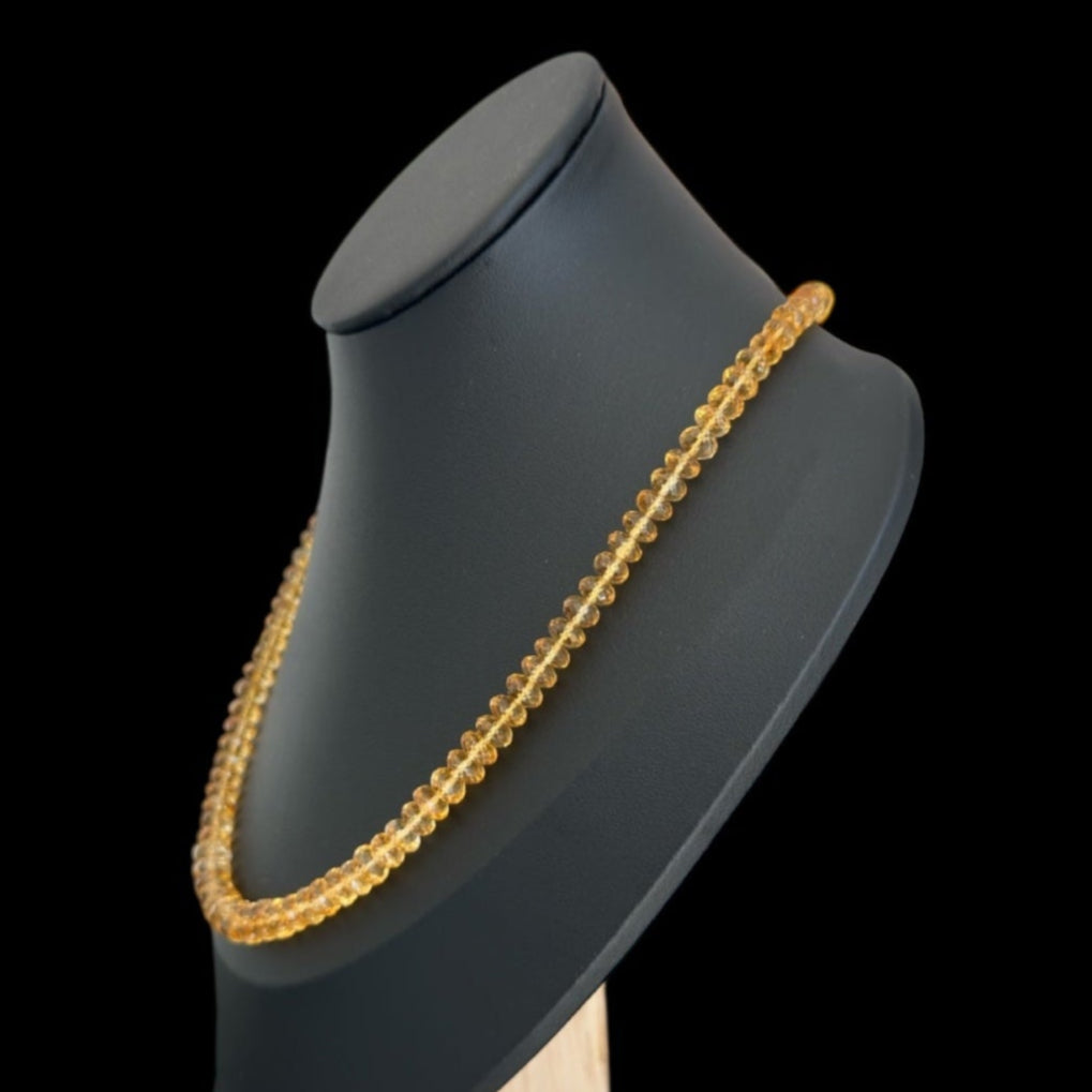 Collar Citrino Natural