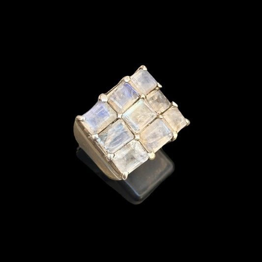 Anillo "Rajavè" Moonstone