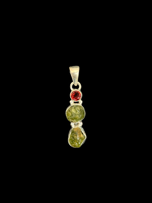 Colgante Peridoto y Granate