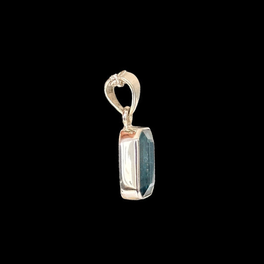 Colgante Kyanite Blu Neon Natural