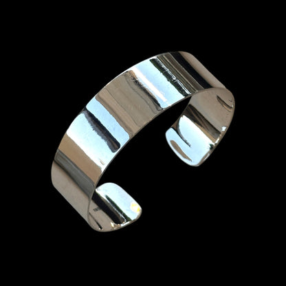 Armband glattes Silber