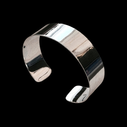 Armband glattes Silber