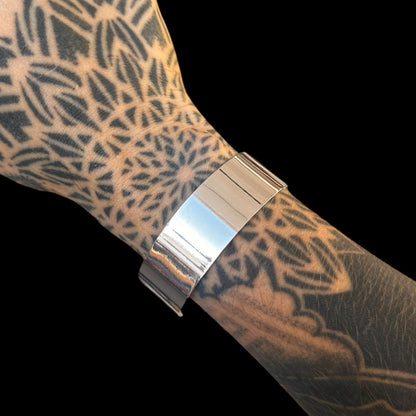 Armband glattes Silber