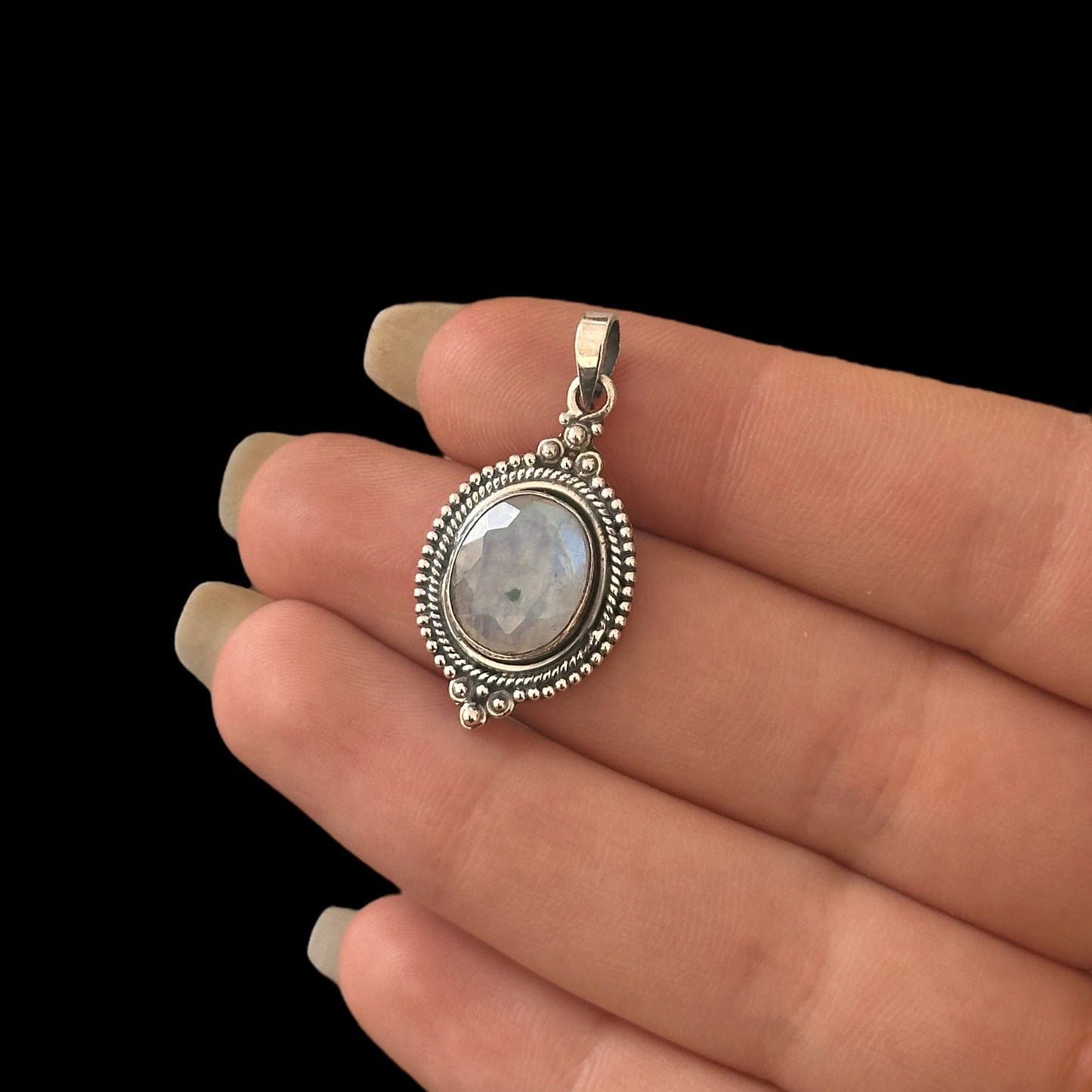 Colgante "Eti" Piedra de Luna