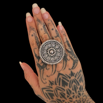 Maxi Mandala Ring