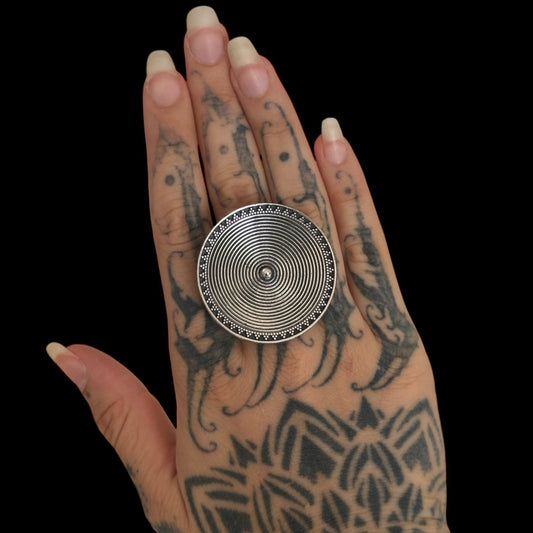 Anillo "Disc" Hindù