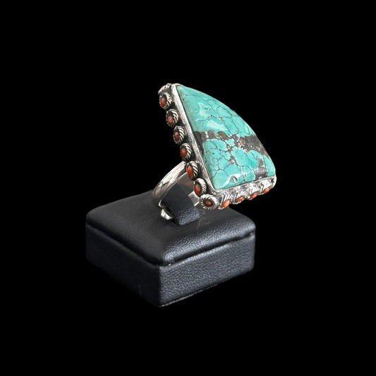 Anillo Turquesa Coral