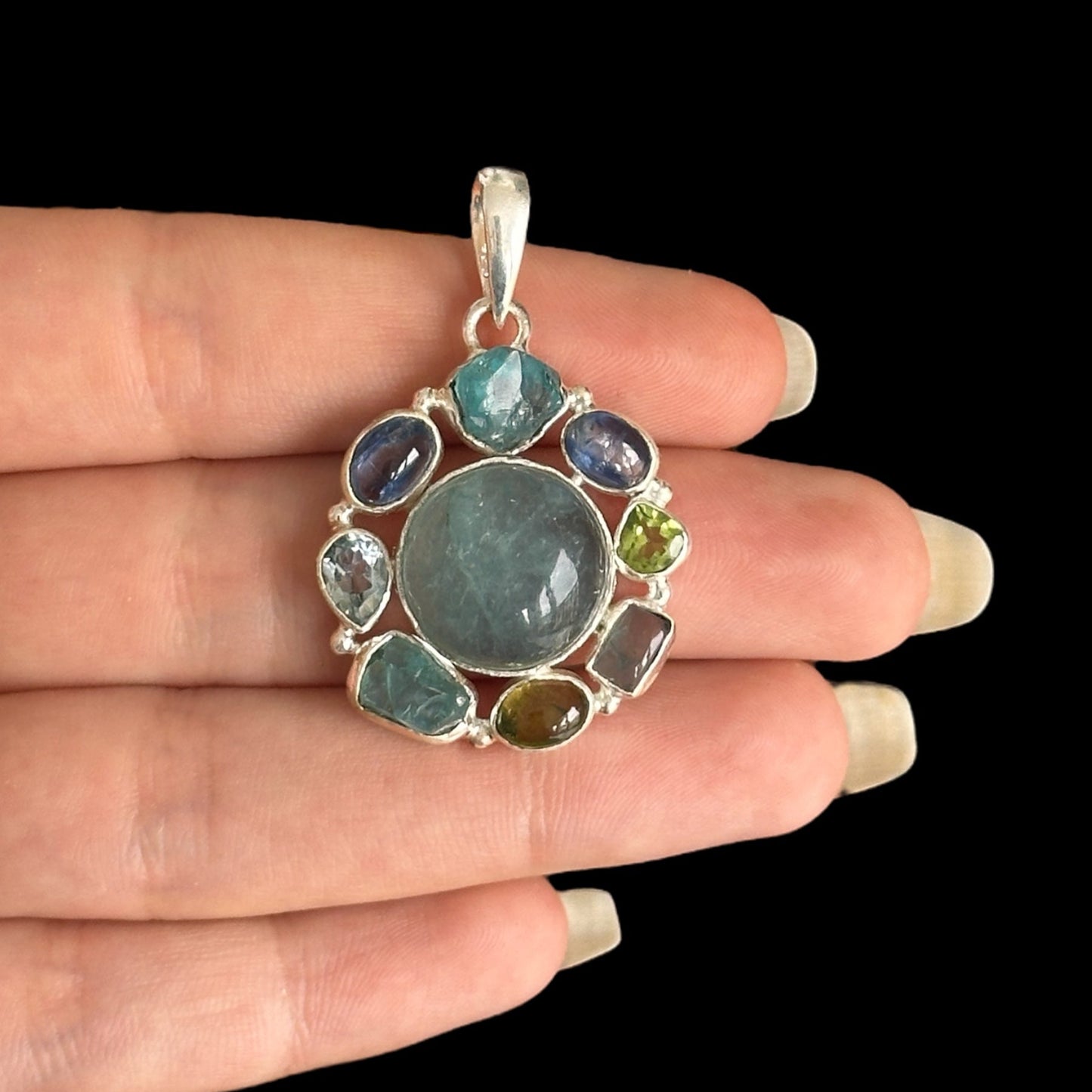 Colgante "Parjita" Blue