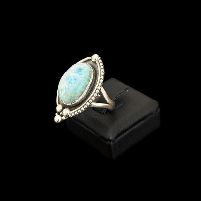 Ring „Arjun“ Larimar