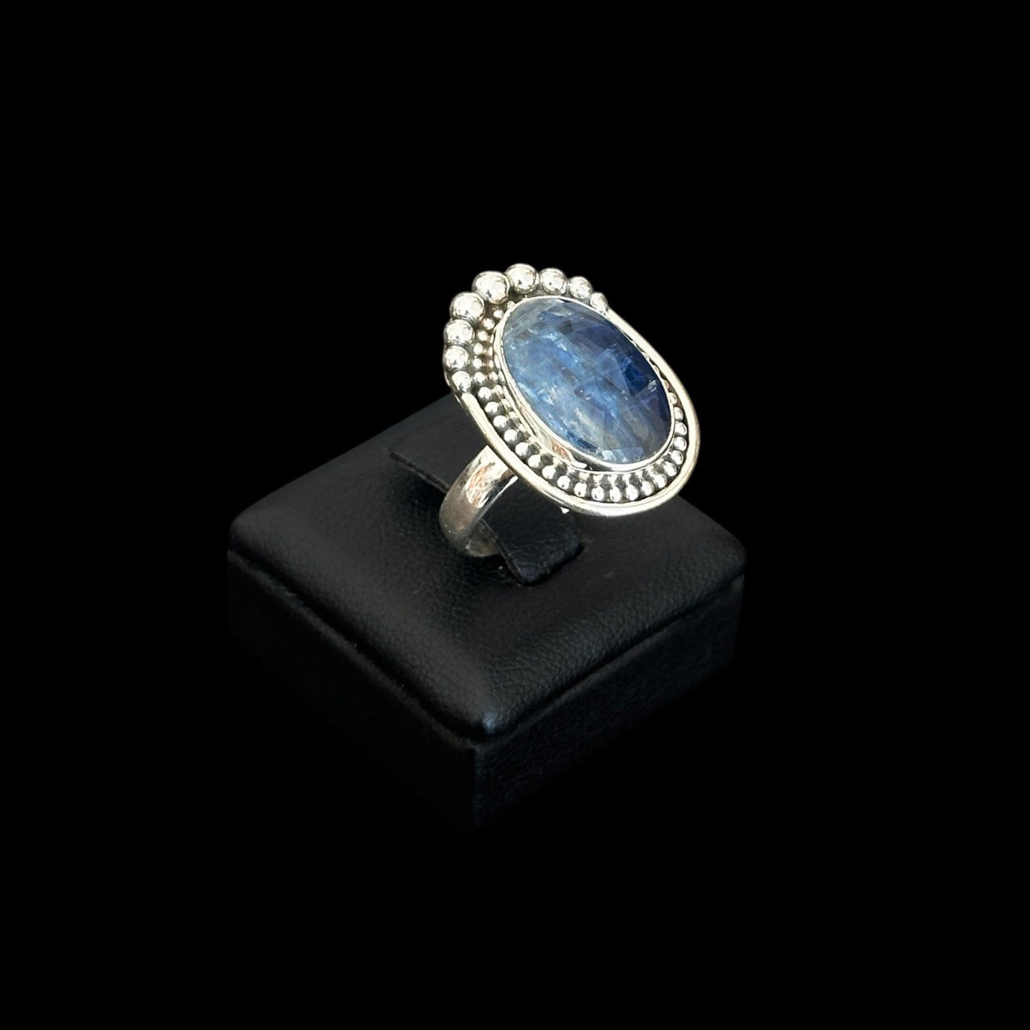Anillo "Paki" Cianita Azul