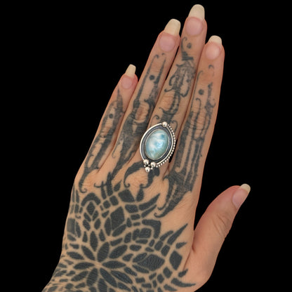 Ring „Arjun“ Larimar