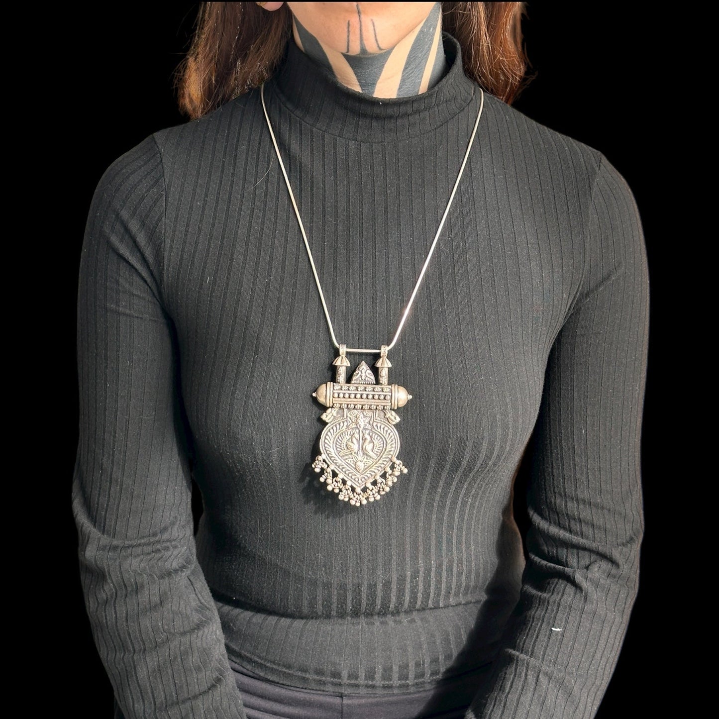 Colgante Mayura Hridaya (मयूर हृदय)