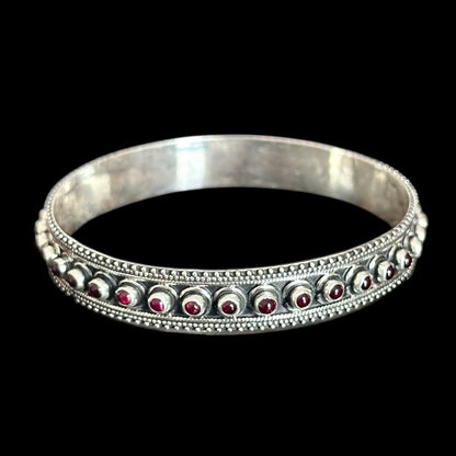 Bangle "Ritu" (ऋतु) Rubí profundo