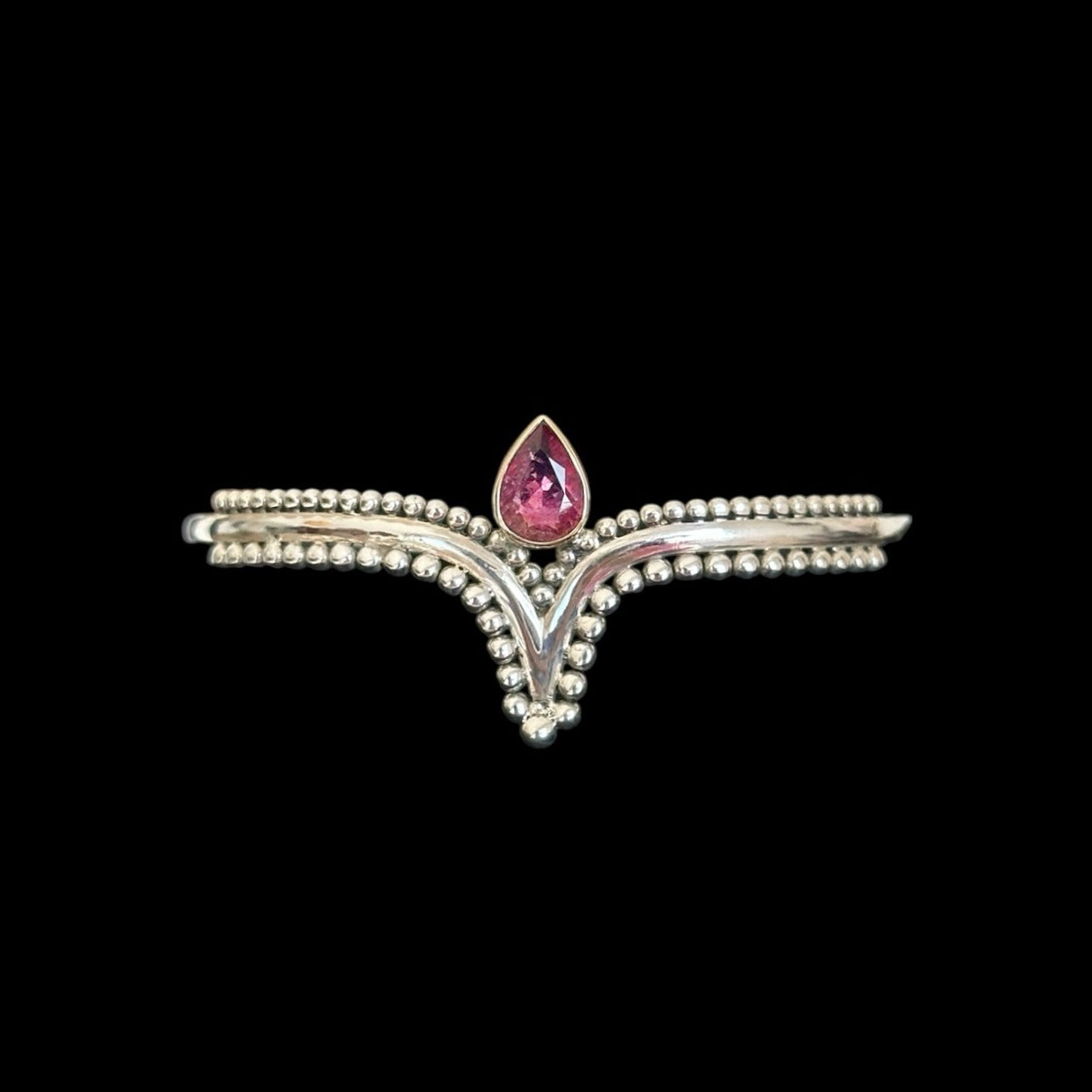 Armband „Arunya“ (अरुण्या) · Rosa Turmalin