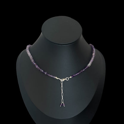 Halskette "Mantra Box" (मन्त्रपेटिका) Amethyst 2.
