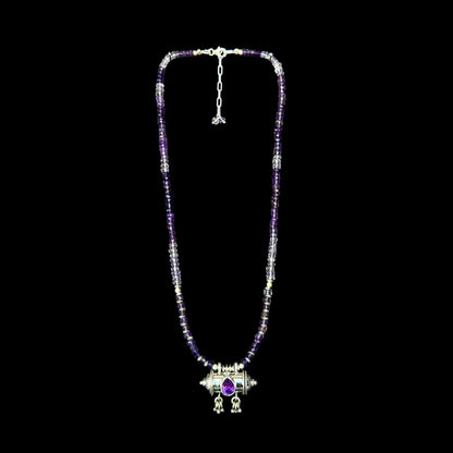 Mantra Box Halskette (मन्त्रपेटिका) Amethyst 1.