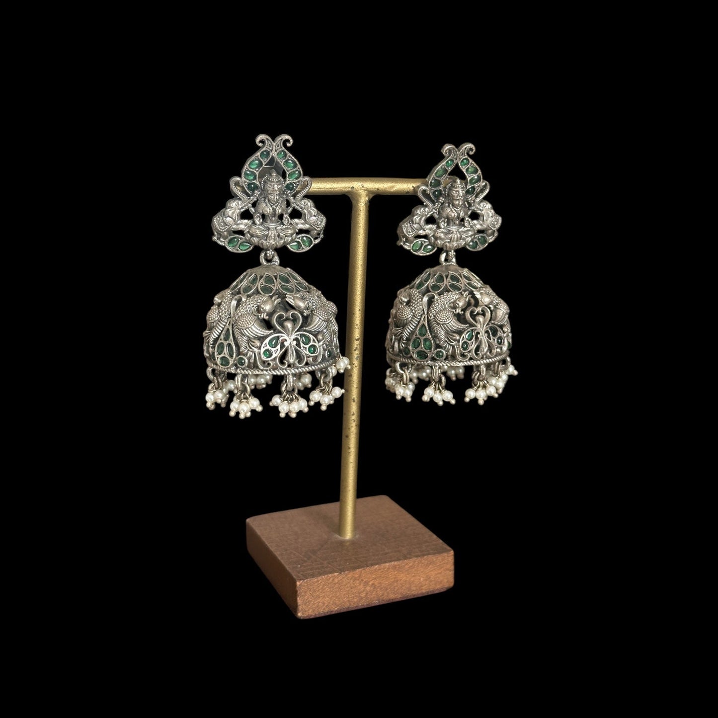 Earrings "Lakshmi Devi" (लक्ष्मी देवी)