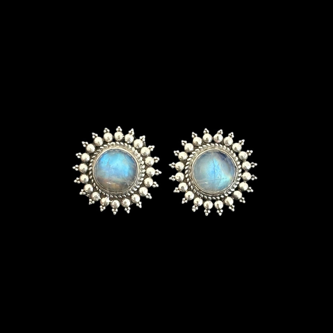 Pendientes "suryakanti" (सूर्यकान्ति)